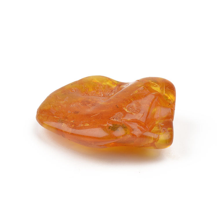 Authentic Amber Stone With Inclusions