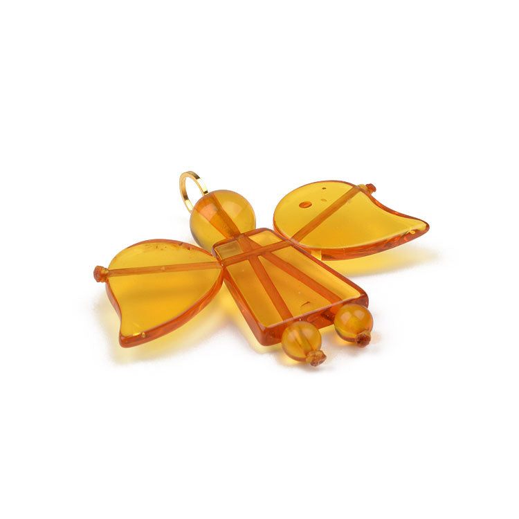 Amber Angel Pendant