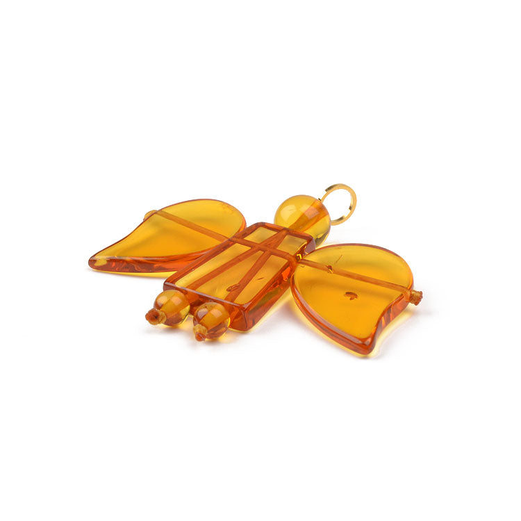 Amber Angel Pendant