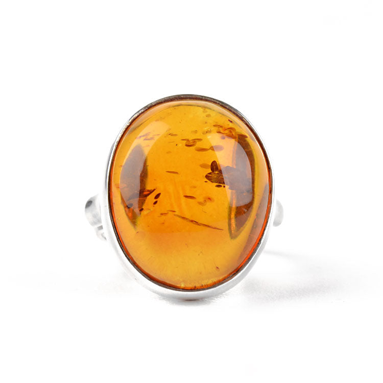 Boldly Beautiful Amber Ring