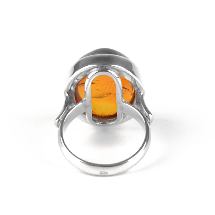 Boldly Beautiful Amber Ring