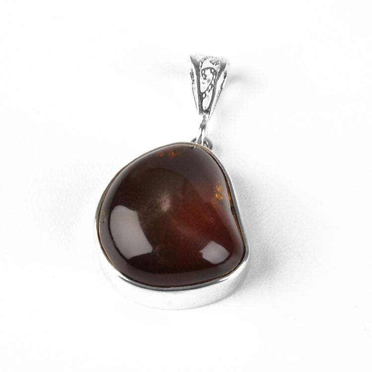 Organic Amber Pendant