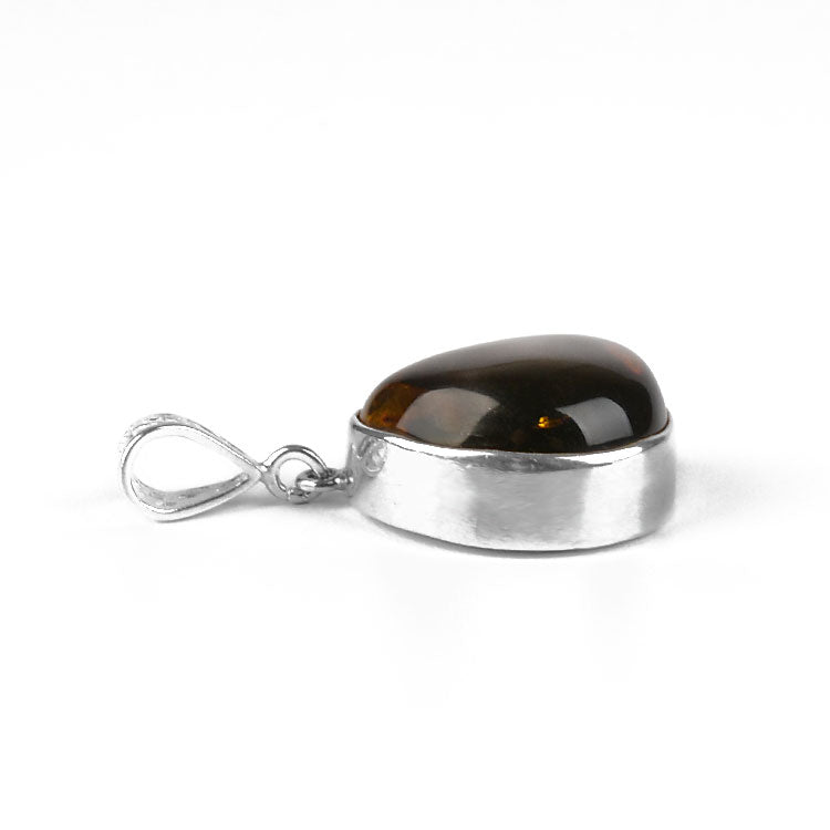 Organic Amber Pendant