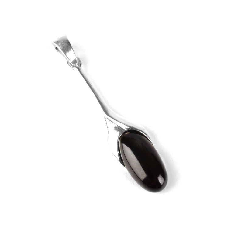 Sleek Cherry Amber Pendant