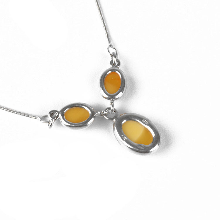 Gradiant Butterscotch Amber Necklace