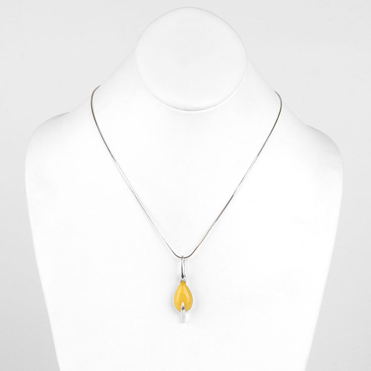 Unique Design Butterscotch Amber Pendant