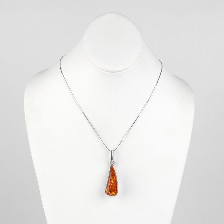 Sparkling Honey Amber Pendant