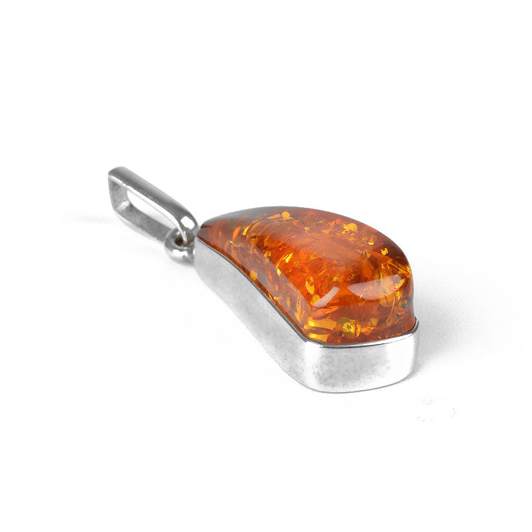 Sparkling Honey Amber Pendant