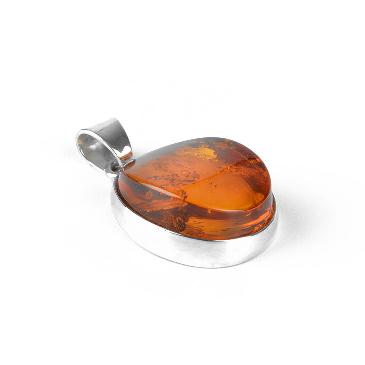 Baltic Sea Honey Amber Gemstone Pendant