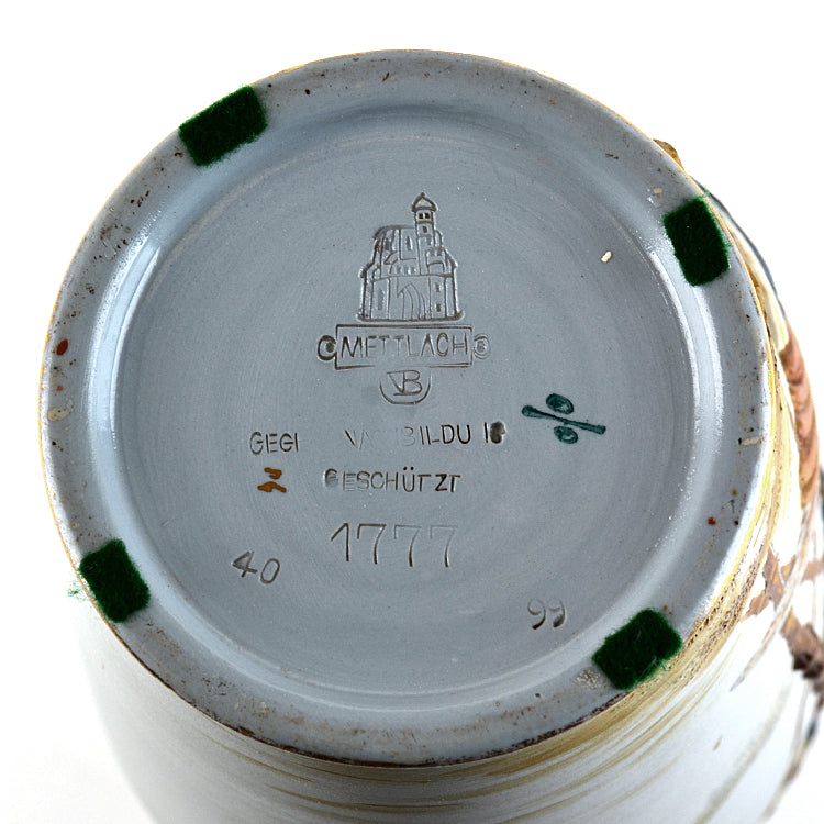 18th Century Antique German Mettlach Vase