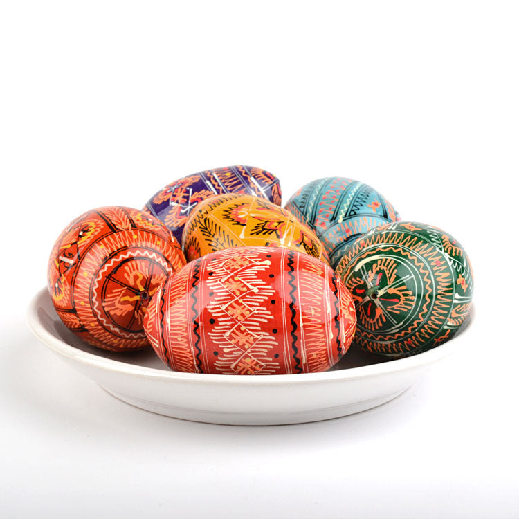 Half Dozen Pisanki Eggs