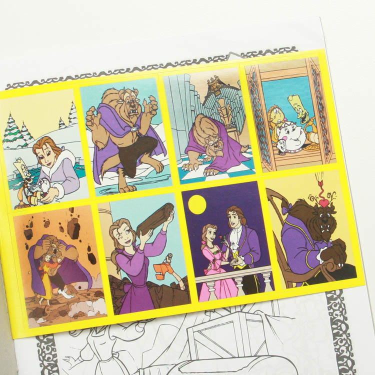 Beauty And The Beast Coloring Book