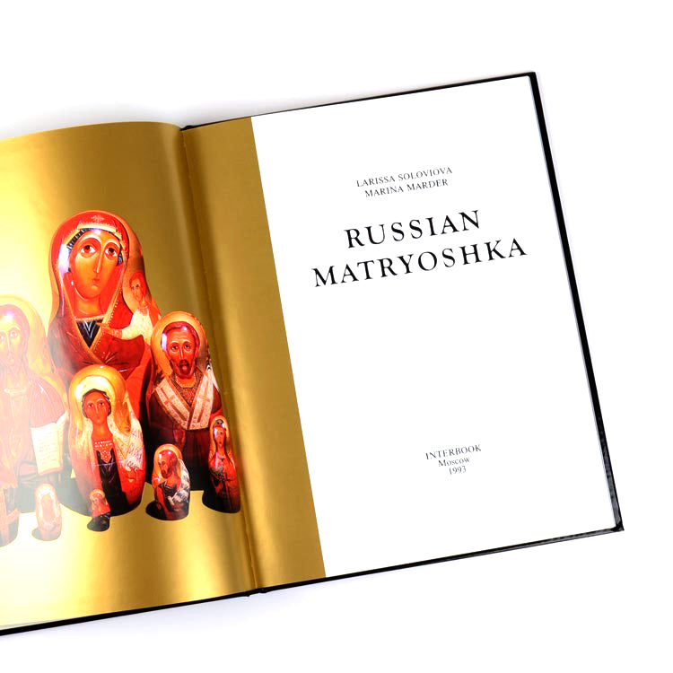 Russian Matryoshka Coffee Table Book