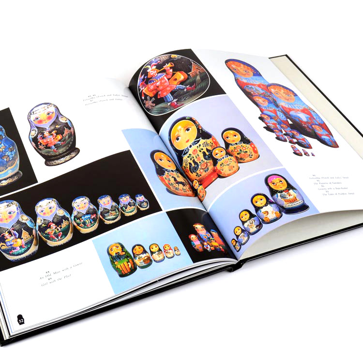 Russian Matryoshka Coffee Table Book