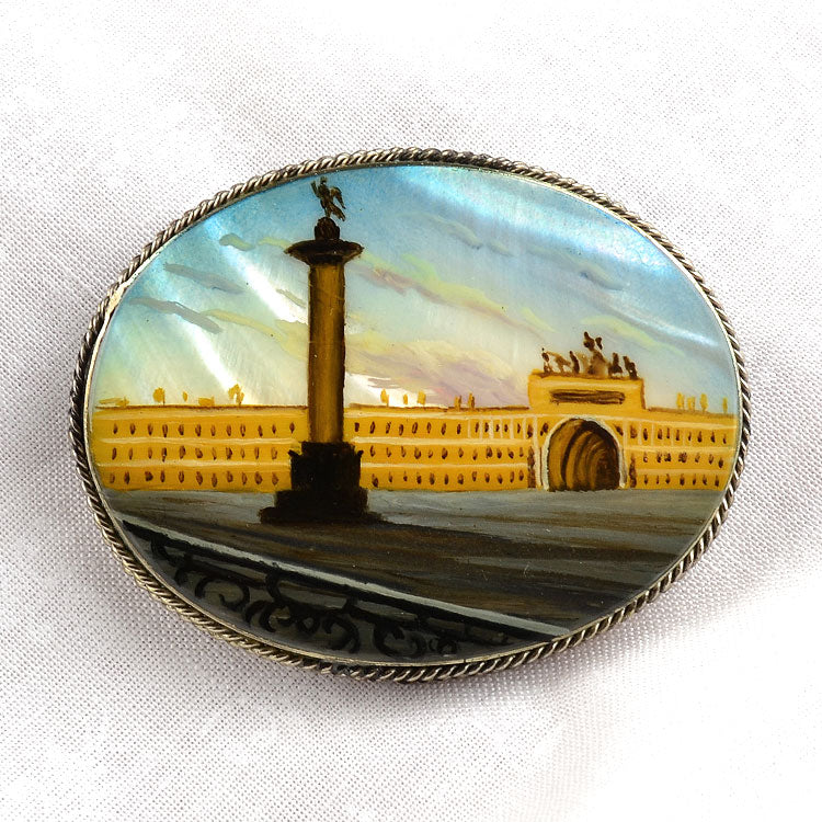 St. Petersburg Veiw Brooch