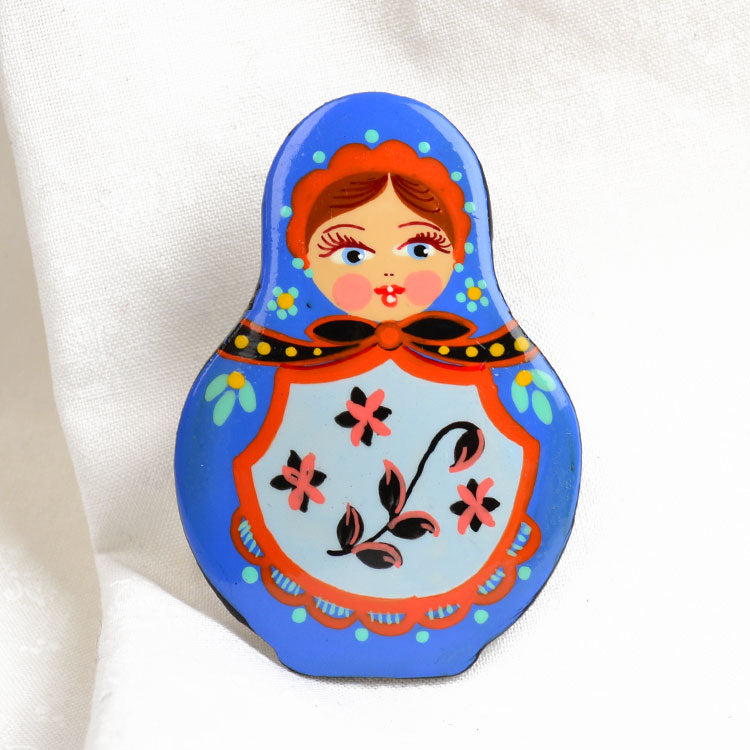 Nesting Doll Brooch