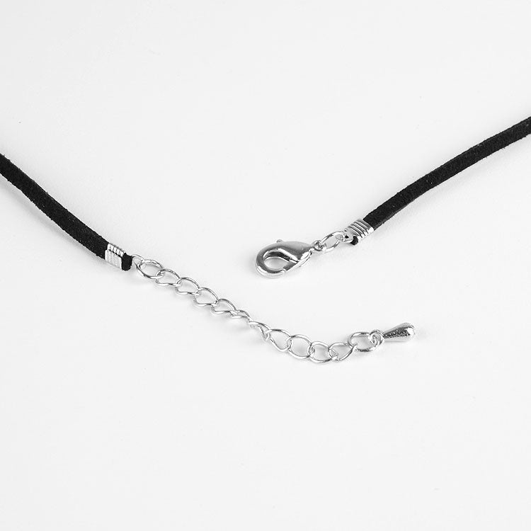 Unisex Black Suede Cord for Pendant