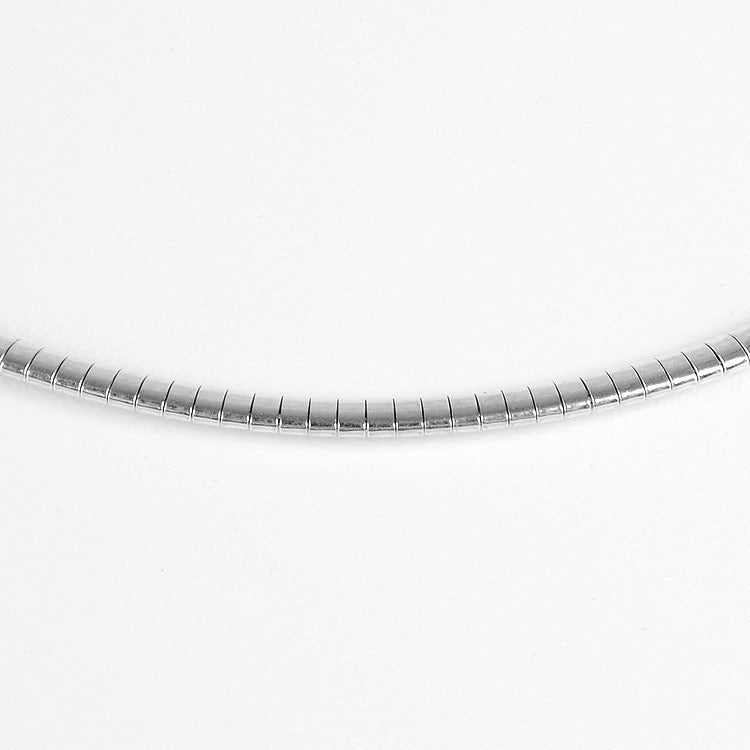 3mm Sterling Silver Omega Chain