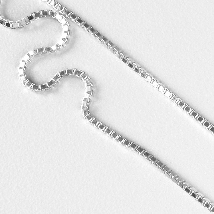 1mm Sterling Silver Box Style Chain
