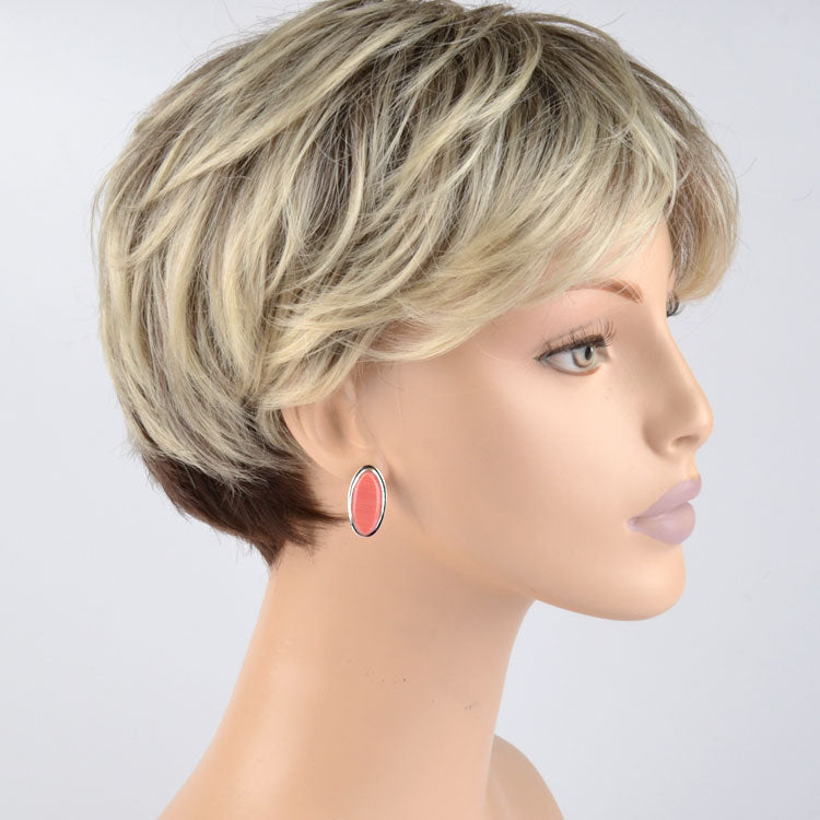 Pink Sardonyx Necklace and Earrings Set