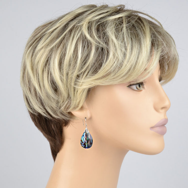 Iridescent Abalone Shell Earrings