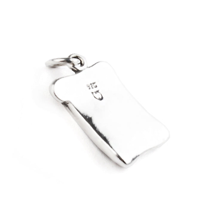 Sterling Silver Jewish Scroll Pendant