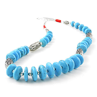 Turquoise & Silver Necklace