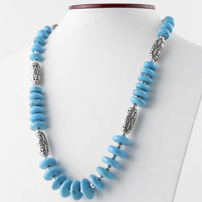 Turquoise & Silver Necklace