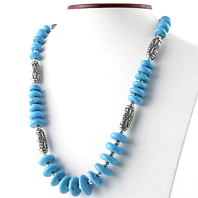Turquoise & Silver Necklace