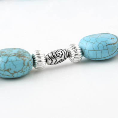 Turquoise Necklace & Earrings Set