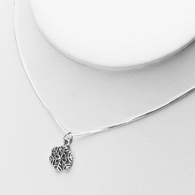 Silver Snowflake Pendant