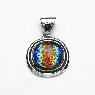 Dichroic Glass Pendant