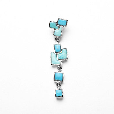 Southwestern Turquoise and Silver Pendant