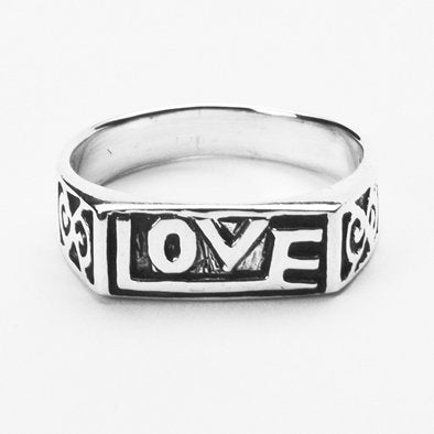 Eternal Love Sterling Silver Ring
