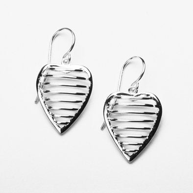 Sterling Silver Heart Earrings