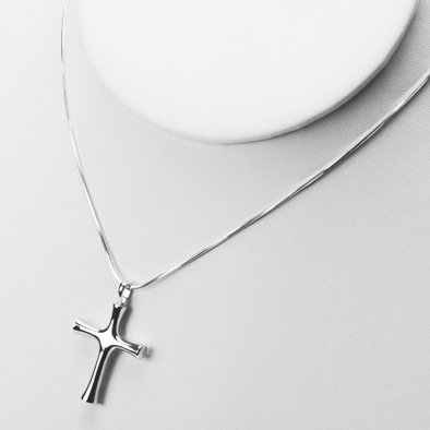 .925 Sterling Silver Cross Pendant