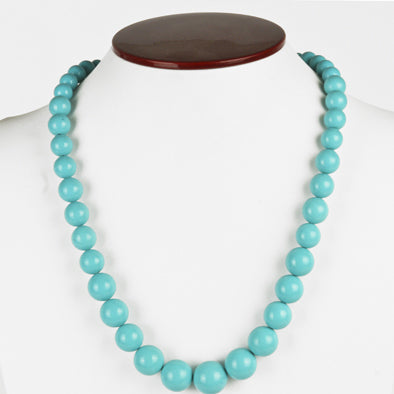 Natural Sleeping Beauty Turquoise Necklace