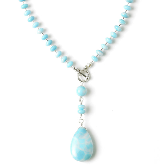 Larimar Ornament Necklace