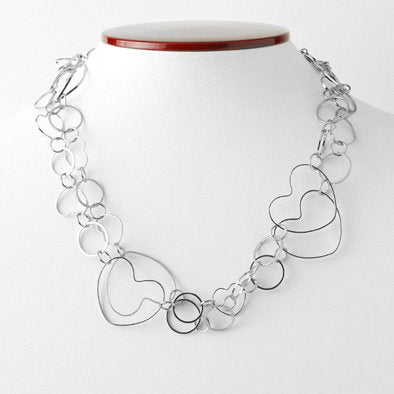 Chain of Hearts Fashion Jewelry Set