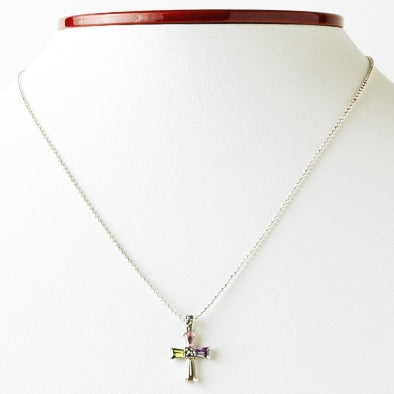 Small Sparkling Cross Pendant