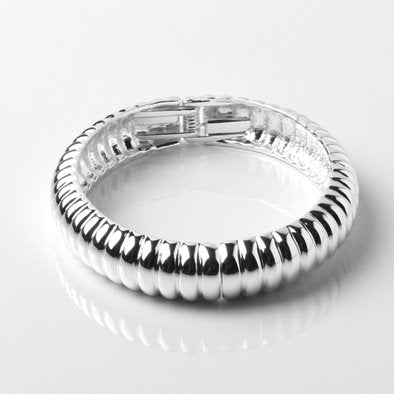 Fasion Ribbed Bangle Bracelet