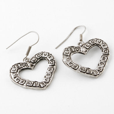 Love Never Fails Super Necklace and Earrings Set