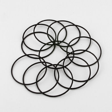 Black Sparkle Fashion Bangle Bracelet Set