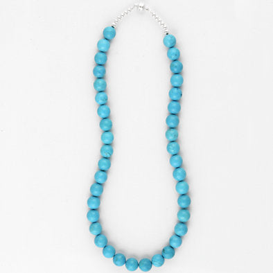 Robin's Egg Turquoise Beads Necklace