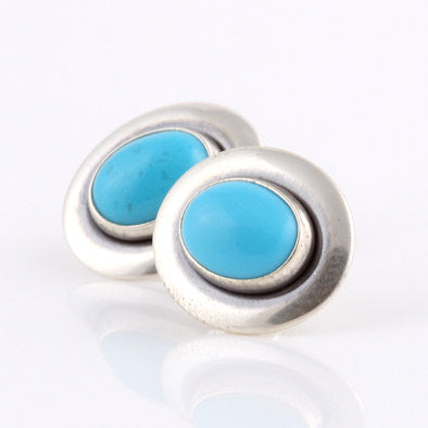 Turquoise Studded Earrings