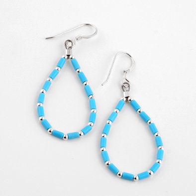 Turquoise Teardrop Earrings