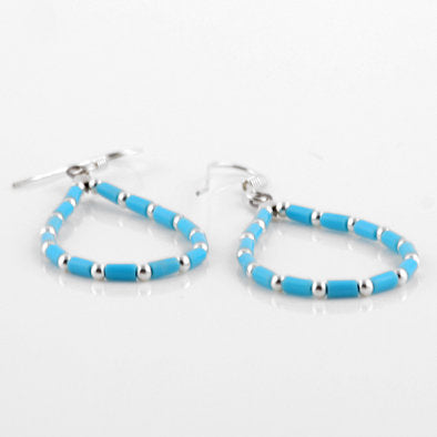 Turquoise Teardrop Earrings