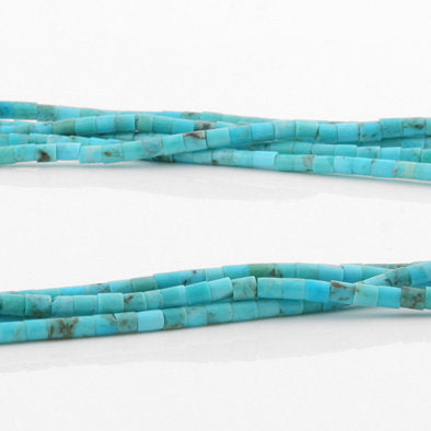 Layered Heishi Beads Turquoise Necklace