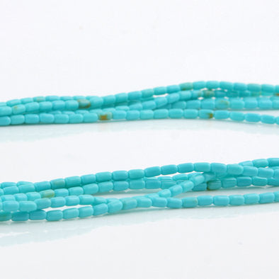 Created Turquoise Layered Necklace