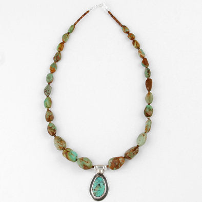 New Mexico Natural Turquoise Necklace